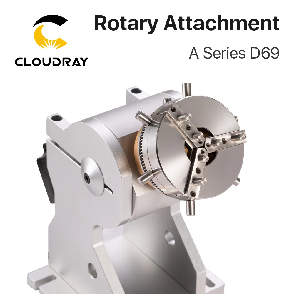 SFX D69 D80 D100 D125 Three-Jaw Rotary Chuck Rotary Axis for Fiber