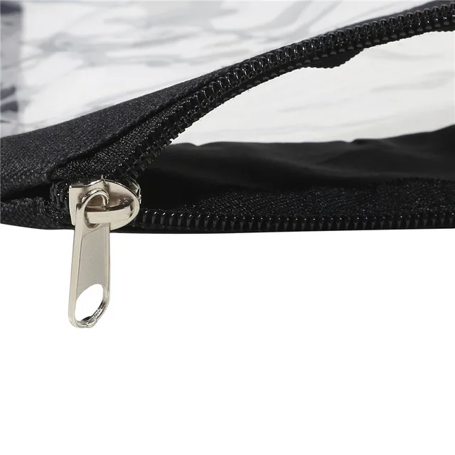 Borsa Trasparente A Tracolla In PVC - Impermeabile, Tracolla Regolabile | Per Stadio, Concerti, Lavoro - Foto 7