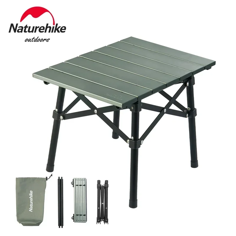 

Nature-hike Aluminum Alloy Folding Table Outdoor Camping Portable Barbecue Table Camping Picnic Table Ultralight Tools Travel