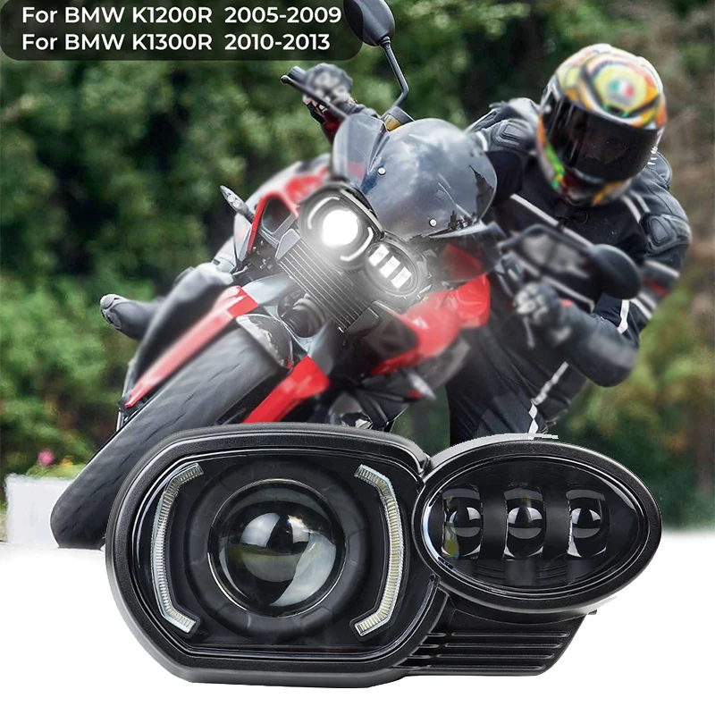 E24-Mark-Motorcycle-LED-Headlights-For-BMW-K1200R-2005-2009-For-BMW ...