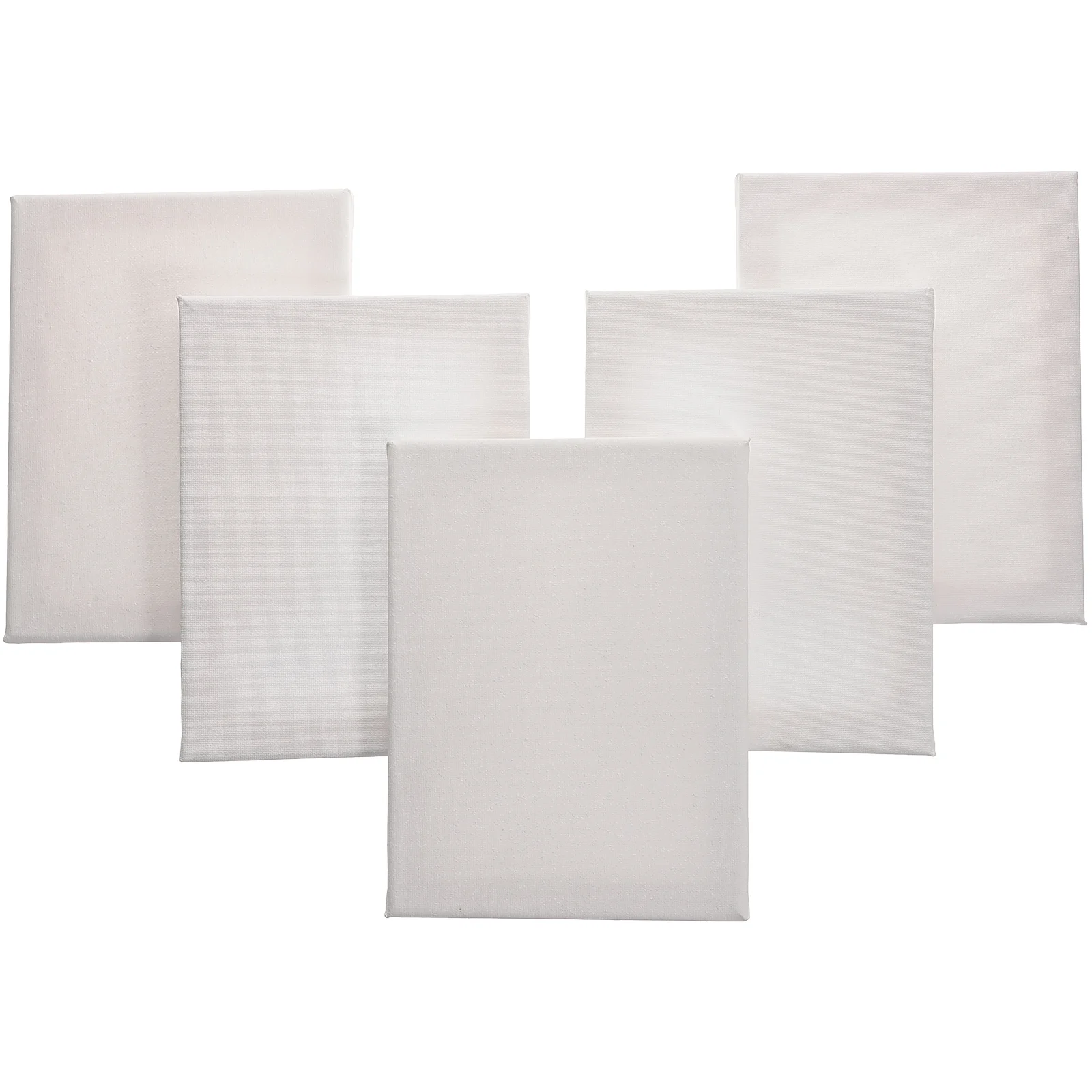 5pcs 뻗어 캔버스, 8 X 6 인치 (20 X 15 Cm) 정사각형 빈 캔버스 오일 수채화 그림 캔버스에 대 한 코 튼 캔버스