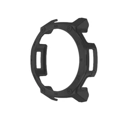 Enhanced PC Case Protective Hard Cover for Smartwatch Screen Edge Protection (Black)