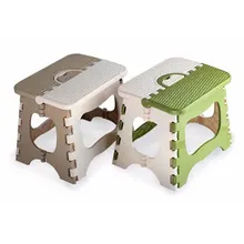 

Plastic Folding Stool Thickening Chair Portable Home Furniture Children Convenient Dining Stool