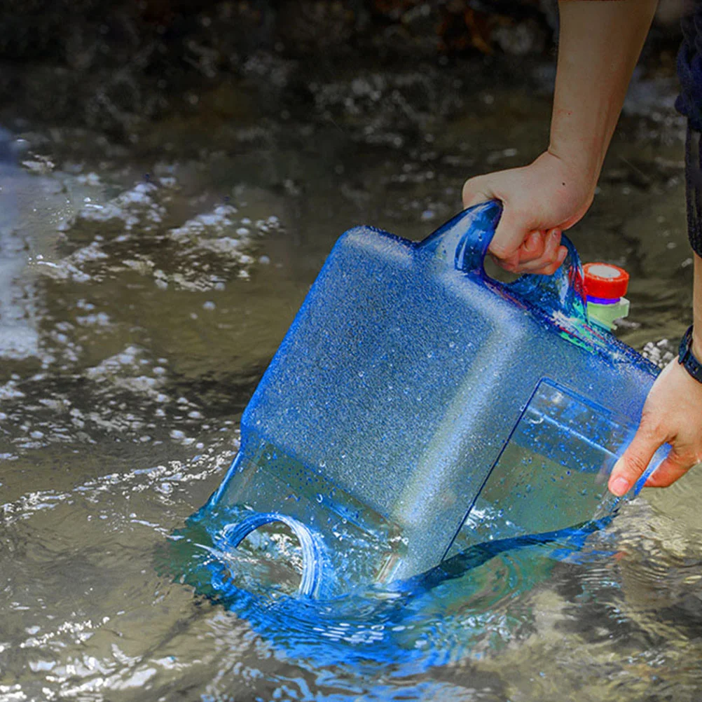 

Большая емкость для хранения воды с краном, самоводящийся туристический контейнер для воды