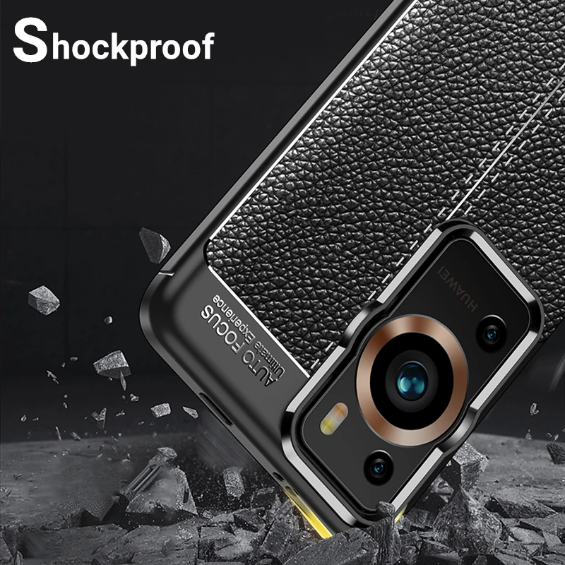 Per Hauwei P60 Pro Custodie Hauwei P60 Pro Custodia Originale Antiurto In Silicone Di Lusso Tpu Cover Posteriore Protettiva Per Telefono Hauwei P60 Pr