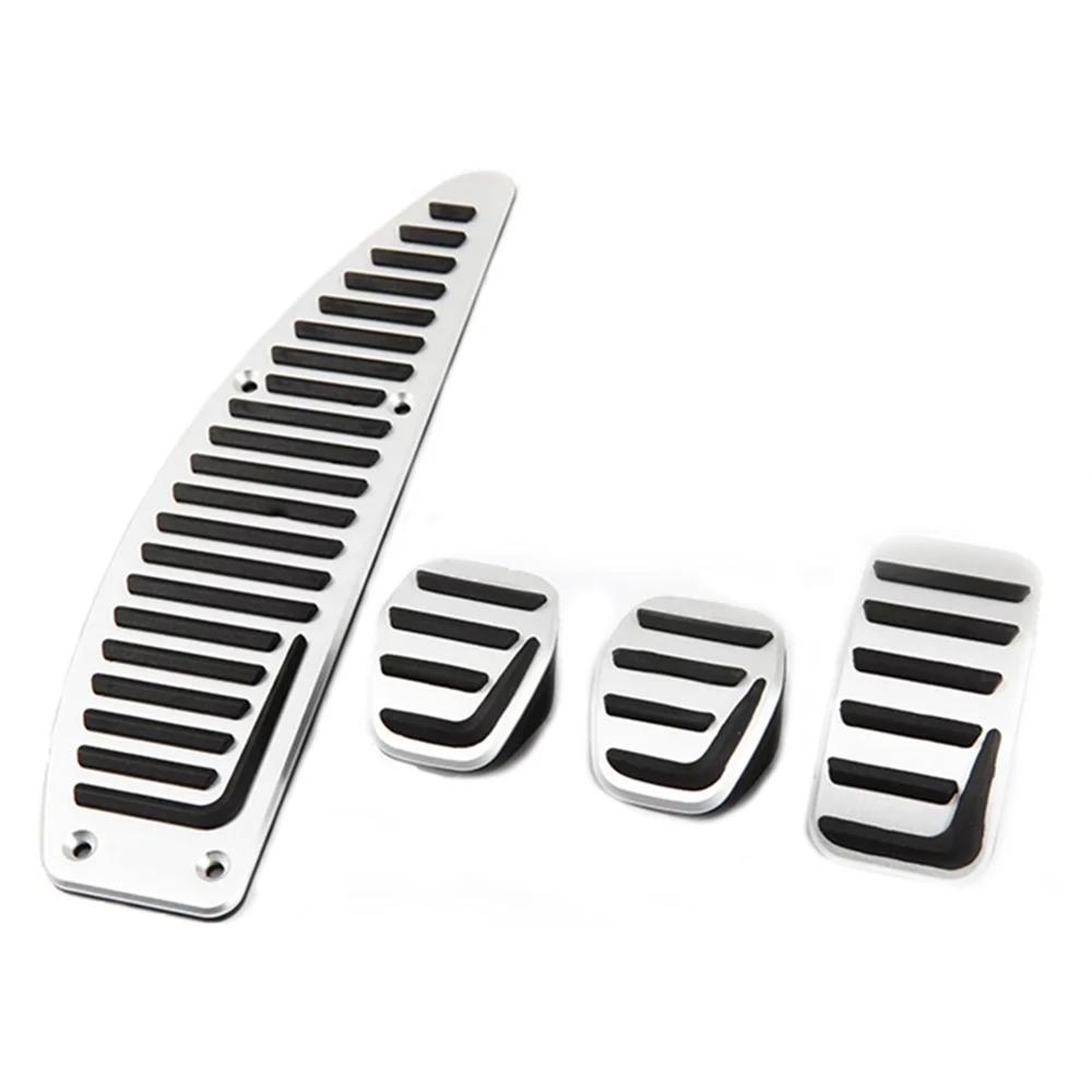 Car Footrest Clutch Brake Gas Accelerator Car Pedal Pad for VOLVO S40 V40 C30 MT Aluminum alloy Auto Car-styling Accessories