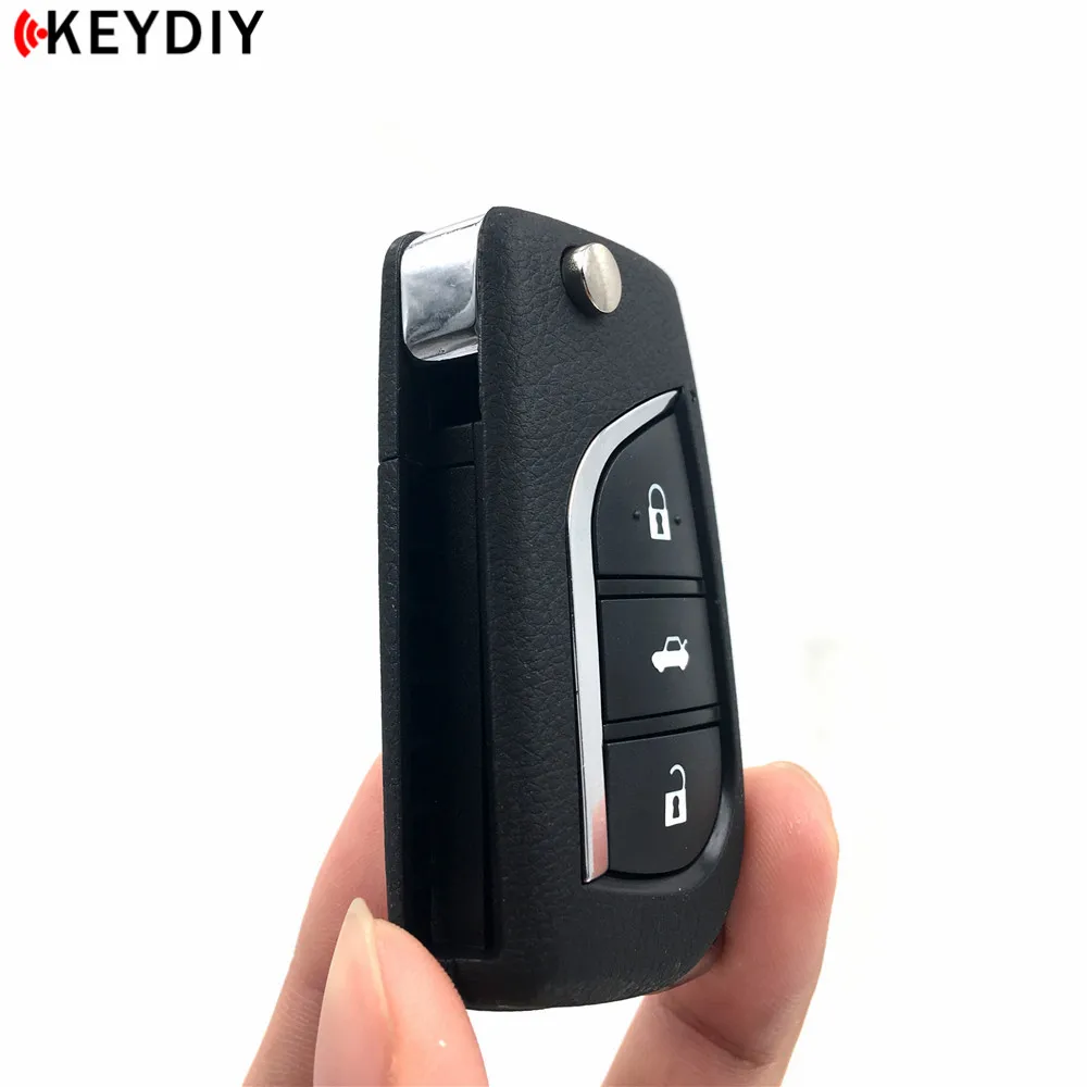 5/10pcs/lot KEYDIYl KD MINI B13/B13-2/B13-2+1 3 Buttons Car Key For Toyota Style KD900/KD-X2/KD-MAX Programmer B Series Remote