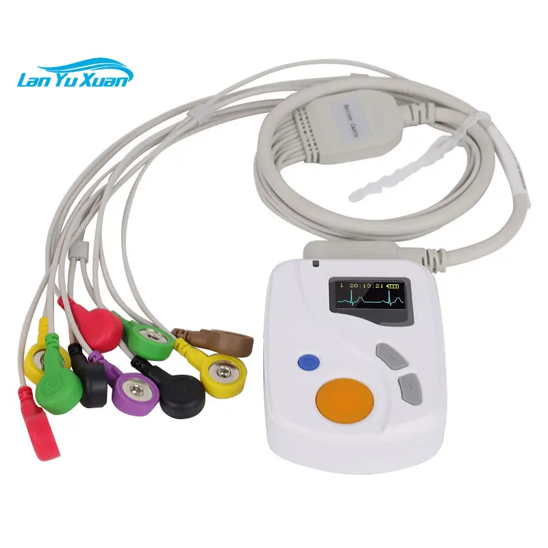 

CONTEC 12-канальная динамическая система ЭКГ, ЭКГ-машина с анализатором TLC6000