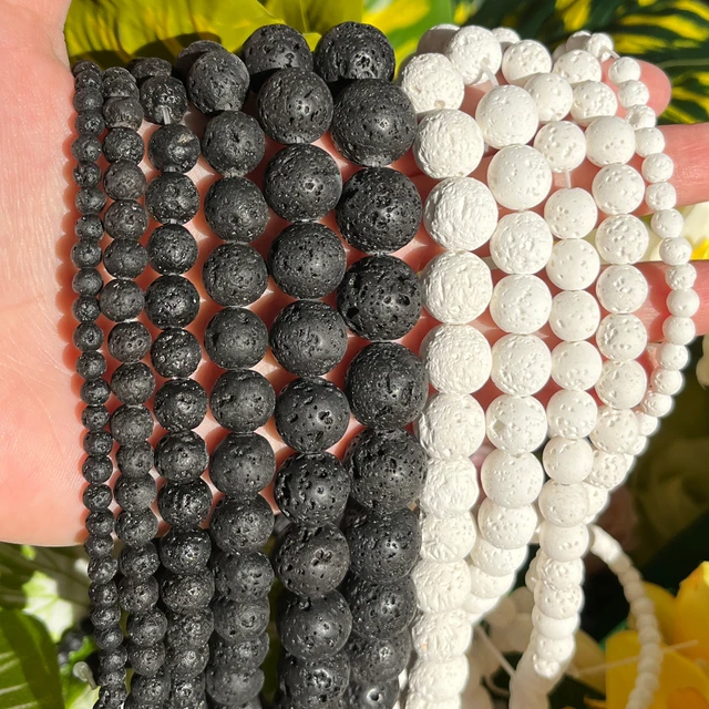 Lava bead shop necklace diy
