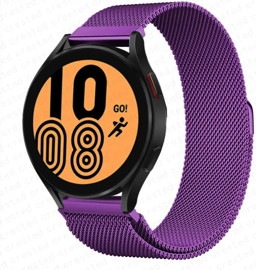 Milanese Loop Stainless Steel Watch Strap Bracelet, 20mm/22mm