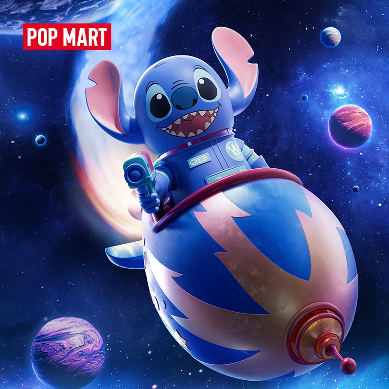 【Pop Mart】 Mega Space Molly Stitch 400% POP MART MEGA Collection 400% SPACE MOLLY Stitch 326mm