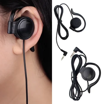Gancio per l'orecchio sinistro destro da 3,5 mm Ascolta auricolare Auricolare Radio Guide Sistema Gancio per l'orecchio