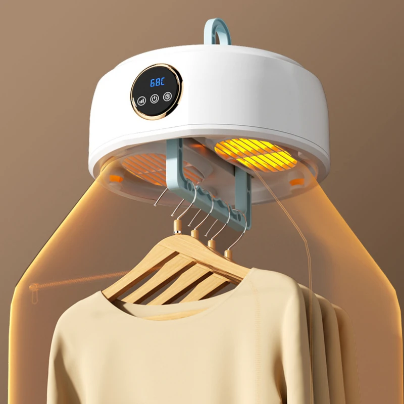 Foldable Garment Dryer 1200W Rapid Drying-3 Temp Modes Portable Clothes/Shoe Warmer for Home/Office Practical Convenient Dryer