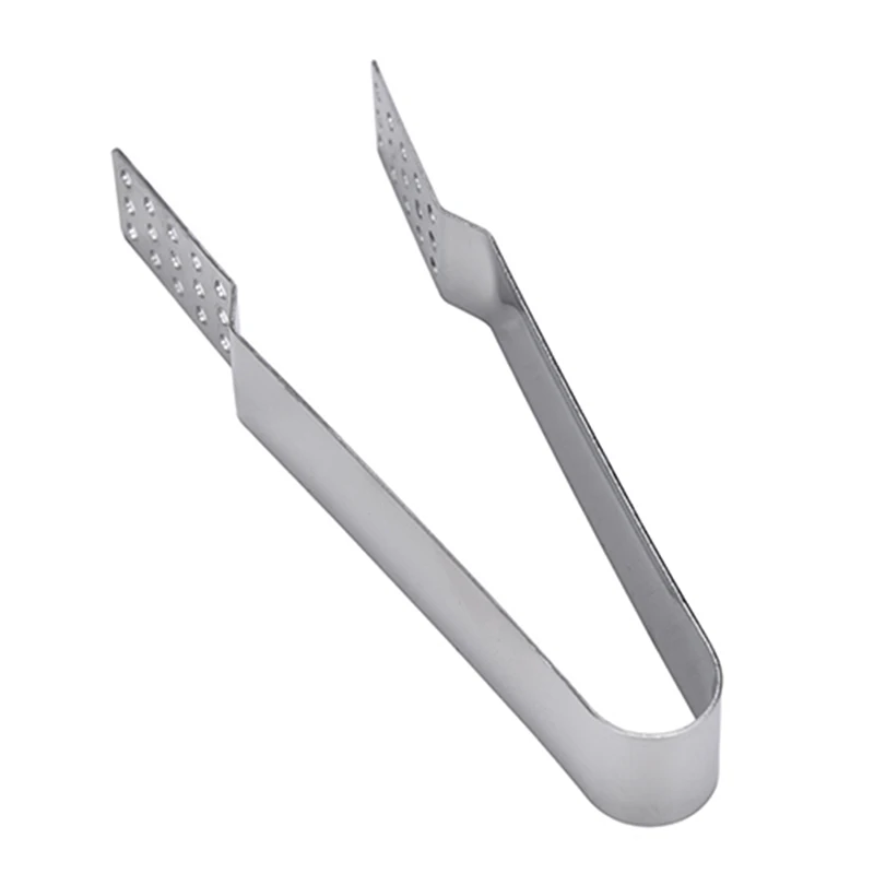 Tea strainer stainless steel teabag squeezer tea bag tongs ice cube mini tongs