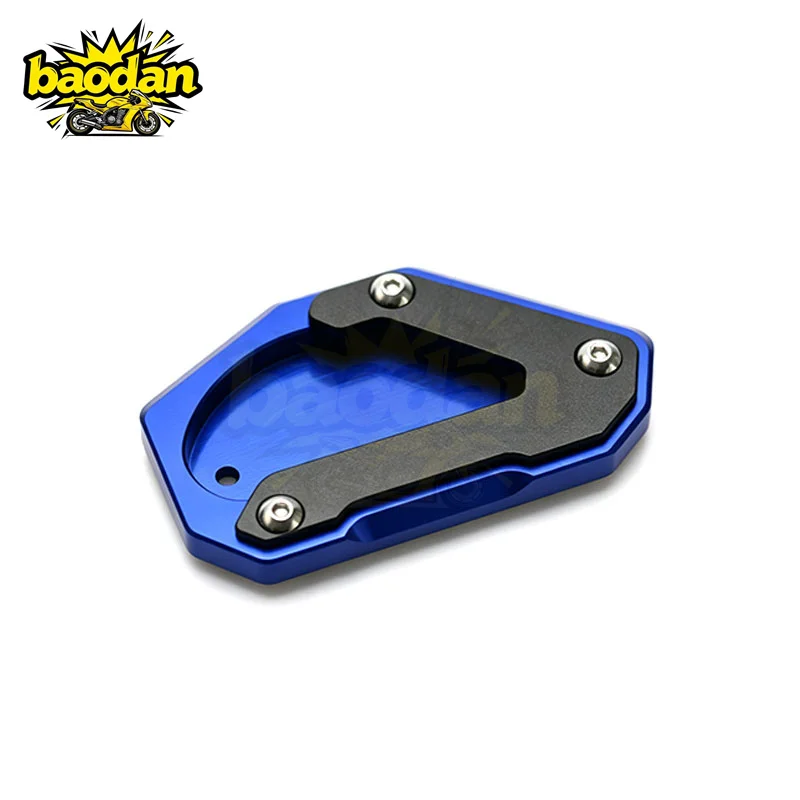 Motorcycle Kickstand Extension Pad & Front Wheel Sensor Guard