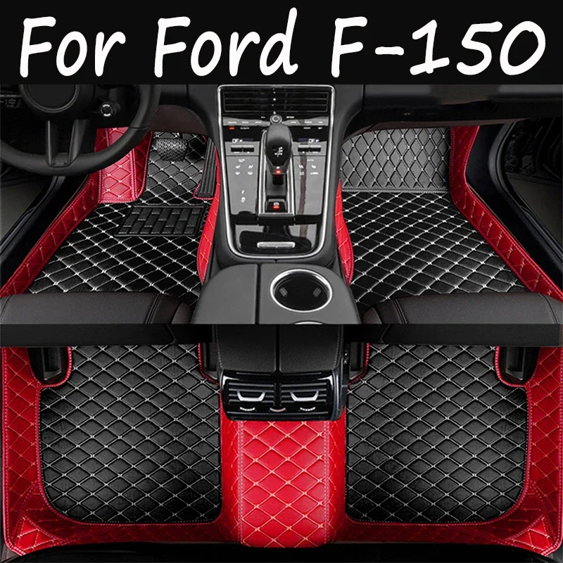 

For Ford F-150 F150 F 150 4 Doors 2021 2020 2019 2018 2017 2016 2015 Car Floor Mats Interior Accessories Carpets Auto Styling