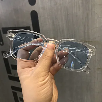 Fashion Square Sunglasses For Men Women Vintage Brand Designer Irregular Sun Glasses Unisex Eyewear Retro Driving Rivet Eyewear