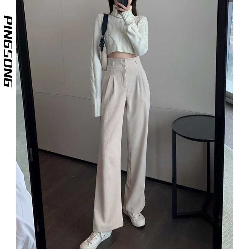 Рисунок 5 - Брюки женские прямые повседневные с завышенной талией