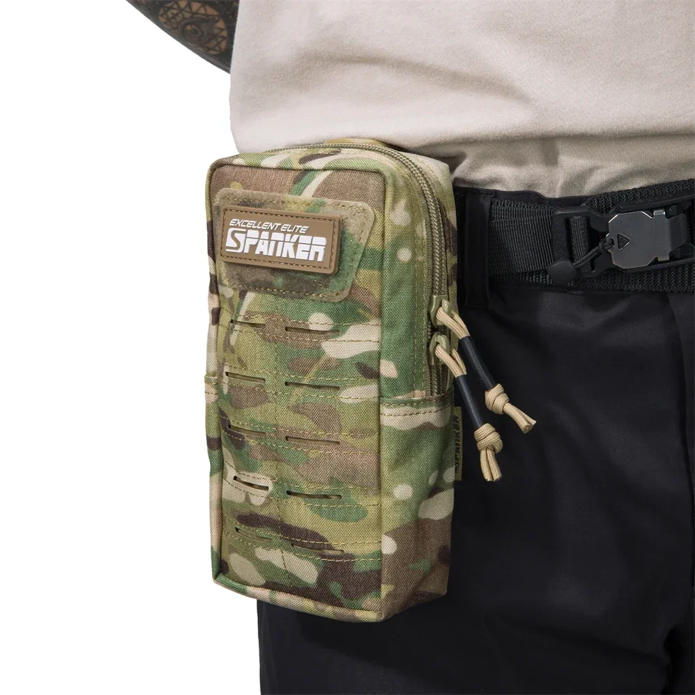 Tactical Molle Pouch Outdoor Waist Bag EDC Tools Accessories Bag Hunting Vest Utility Pack Cell Phone Holder Fanny Pack 6