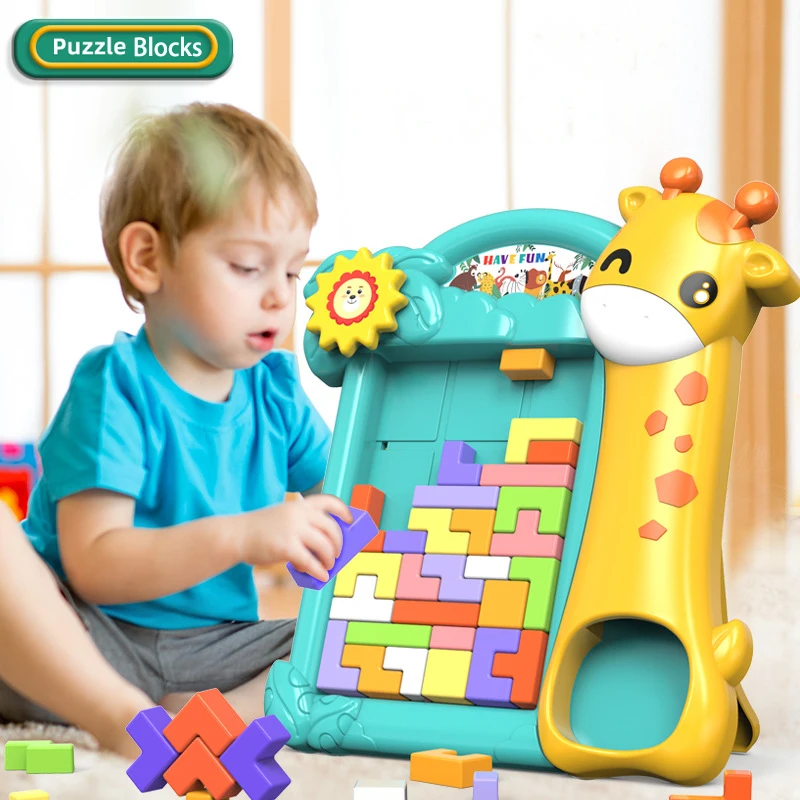 

Children's Educational Cube Three-dimensional Jigsaw Puzzle Toy Jigsaw Puzzle Classic Tabletop Game Boys And Girls Gifts