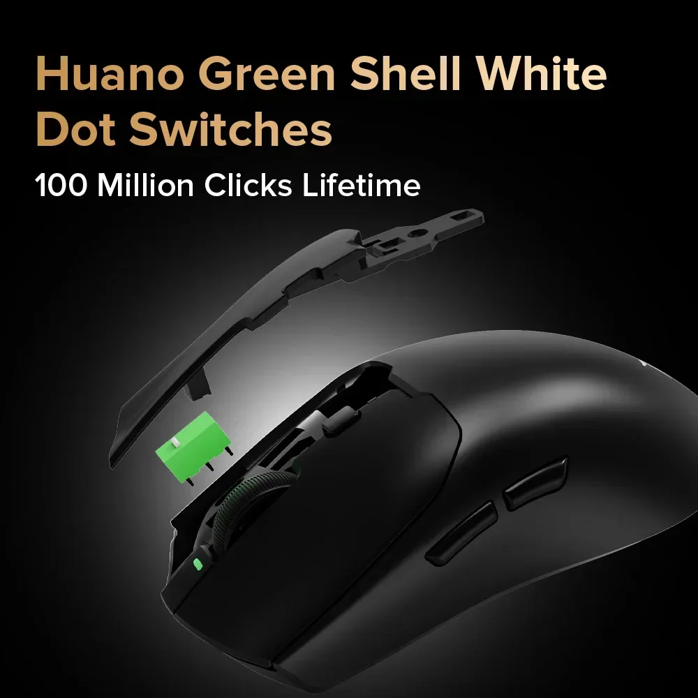 Gaming Mouse Delux M700 Ultra 8K Wireless Gaming Mouse PAW3950 30000DPI 59g Lightweight 8K Polling Rate TTC Gold Encoder for PC Laptop Gamer