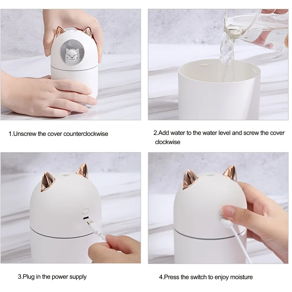 Mini USB Cat Humidifier packaging