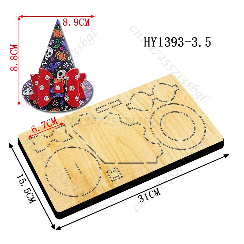 Description Picture 5 of itemHalloween Bow Cutting dies - New Die Cutting And Wooden Mold,HY1393 Suitable For Common Die Cutting Machines On The Market.