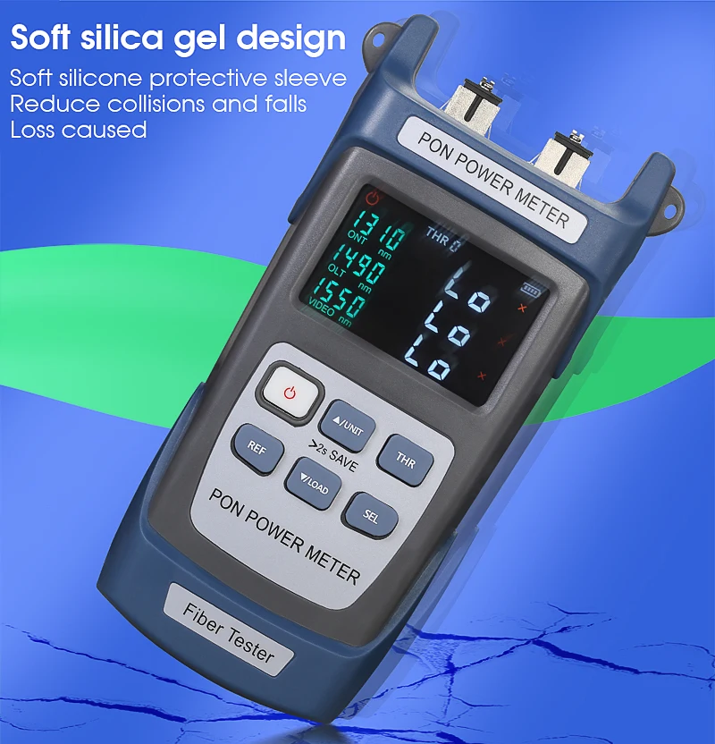 AUA-350A/U APC/UPC port(optional) Fiber Optical PON Power Meter FTTX/ONT/OLT 131