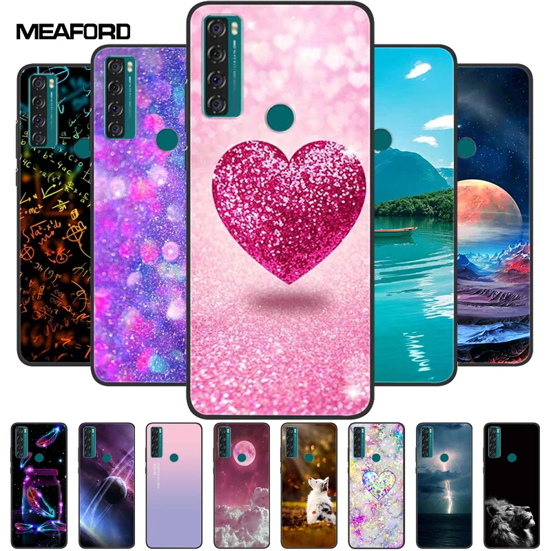 Per Custodia Tcl 20Se 20L + 20L 20 S Custodia Morbida In Tpu Per Telefono Con Vernice In Silicone Per Custodia Tcl 20L Coque20S 20 S T775H T774H Tcl 2