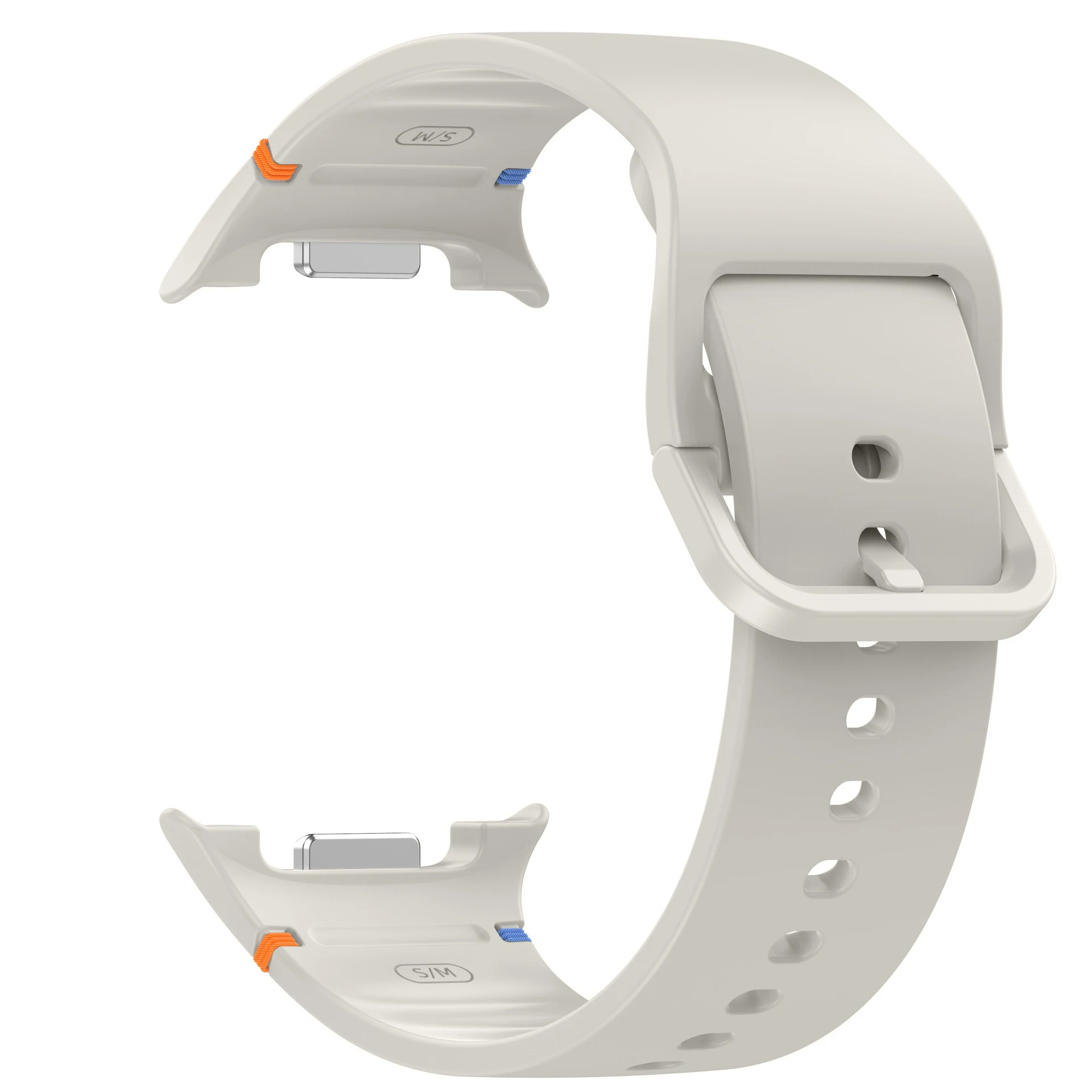 Premium Silicone Sport Band for Galaxy Watch 8 - Classic 46mm Bracelet Style