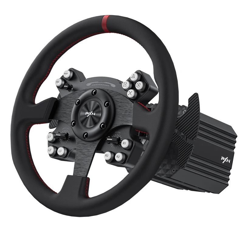 Pxn V12 Volante A Trasmissione Diretta Simulatore Di Guida Sim Gaming Racing Wheel Per Pc, Ps4, Xbox One, Xbox Series