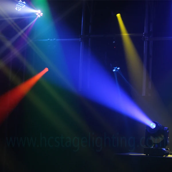 Led dj 180w 무대 효과 조명 rgbw 4 인 1 led dj 라이트, 3 미니 이동 고보 스팟 무대 조명 장비