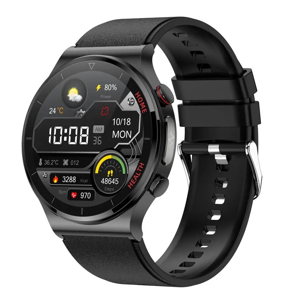 

2023New Smart Watch Touch Control Screen Infrared Physiotherapy ECG Heart Rate Blood Oxygen Monitor Smartwatch for Man Woman