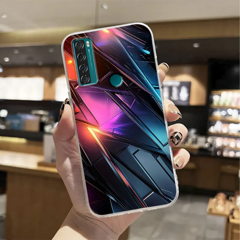 Transparent Shockproof Silicone Soft Phone Case