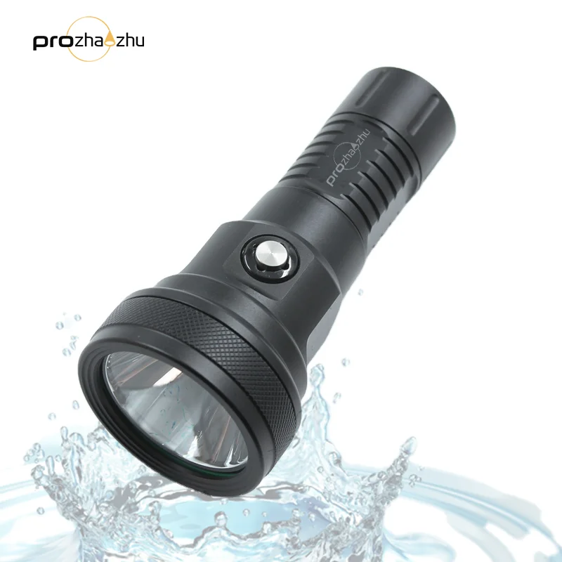 

IP68 LED Flashlight Underwater 100M SFT40 2500 Lumen Diving Light For Night Scuba Dive Searching Rescue With 26650 Battery