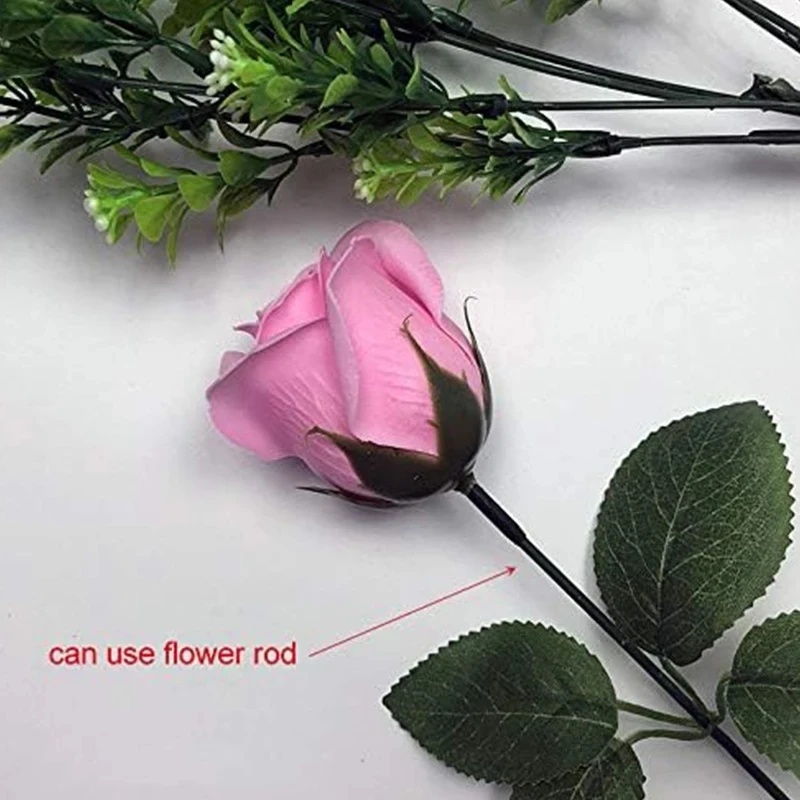 Artificial Soap Rose Flower Wedding Decoration Diy Holding Flowers Heads 25Pcs/box artificial flower artificial flowers wedding decoration