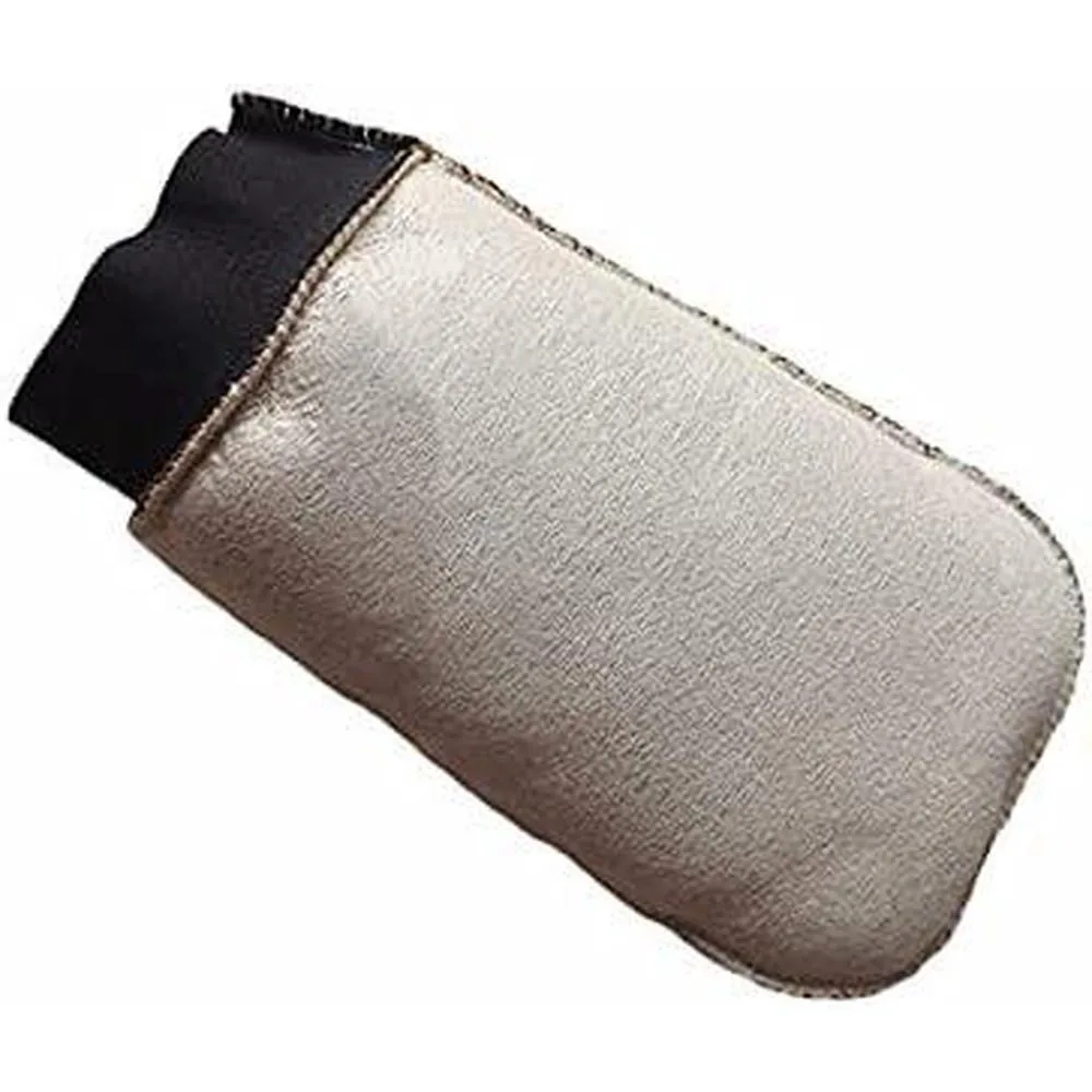 1 x Sheepskin Wash Mitt Soft Plush Lambswool Car Cleaning Washing Waxing Glove Fit for cars