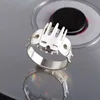 Anime JoJo's Bizarre Adventure Enrico Pucci Cosplay Ring Unisex Adjustable Opening Rings Jewelry Accessories Gifts 4