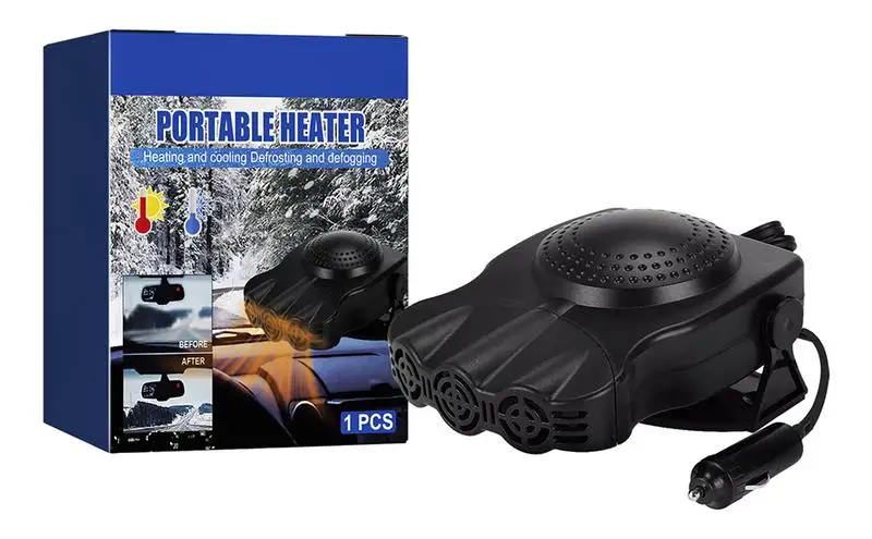 

2in1 Car Heater Dual-mode Control Auto Windshield Defroster Car Anti-Fog Heater Dryer Portable Car Heater Best Winter Gift
