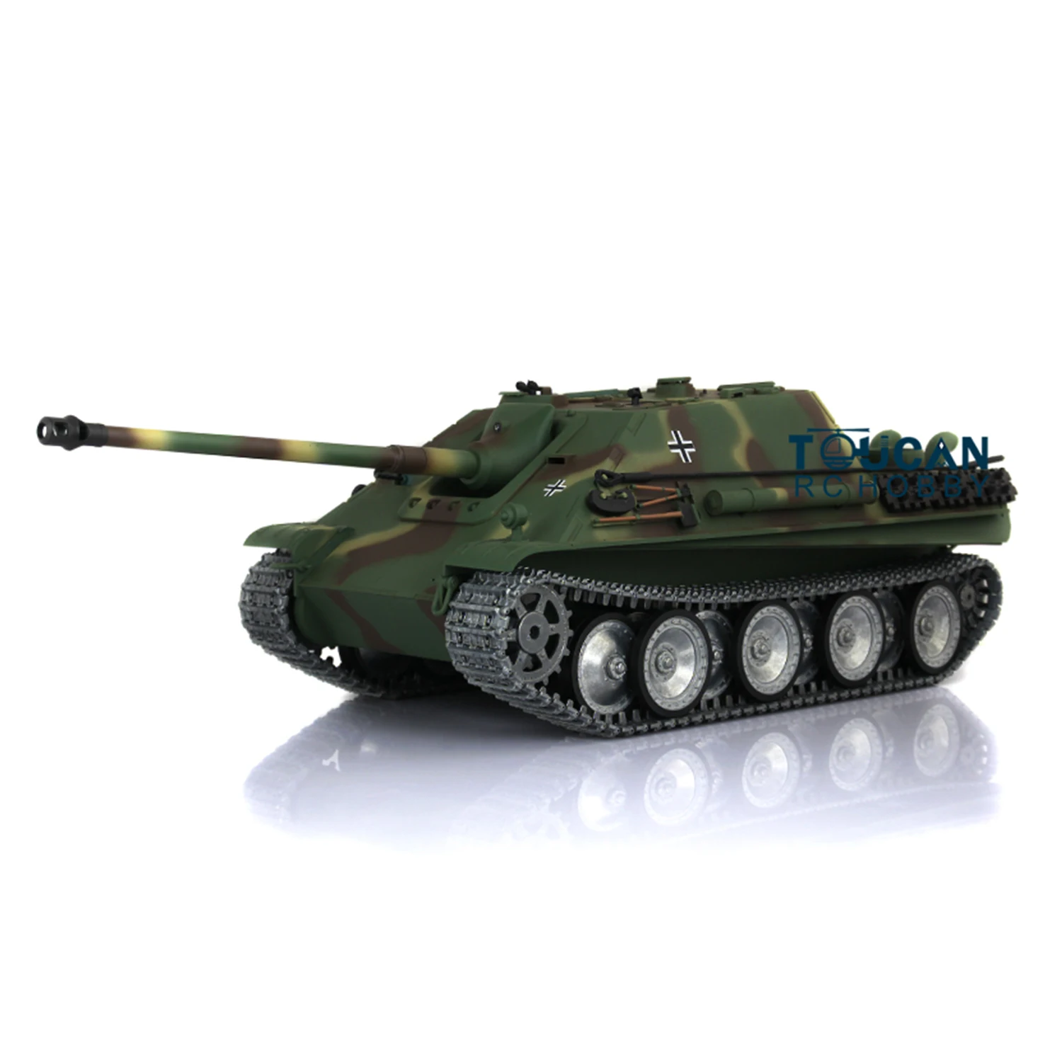 HENG LONG 1/16 7.0 Customized Jadpanther RTR RC Tank 3869 FPV Metal Tracks Wheels Remoted Panzer Car TH17442-SMT4 3
