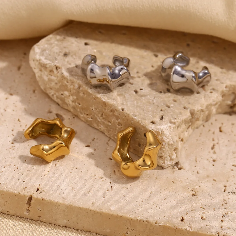 Geometric Clip Earrings Waterproof Jewelry Charm Gift ear clip earrings clip earrings ear clip
