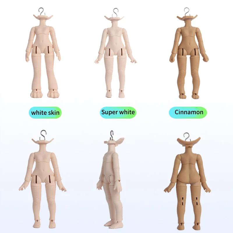 New 1/12bjd Body Animal Body Cat Bear Body for GSC Clay Head, OB11,  Joint Body Eplacement Hand Joint Accessories Toy 3