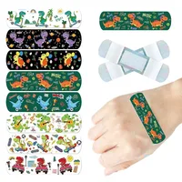40pcs/set Cartoon Band Aid Kawaii Dinosaur Pattern Plasters for First Aid Strips Adhesive Bandages Wound Dressing Patch 1