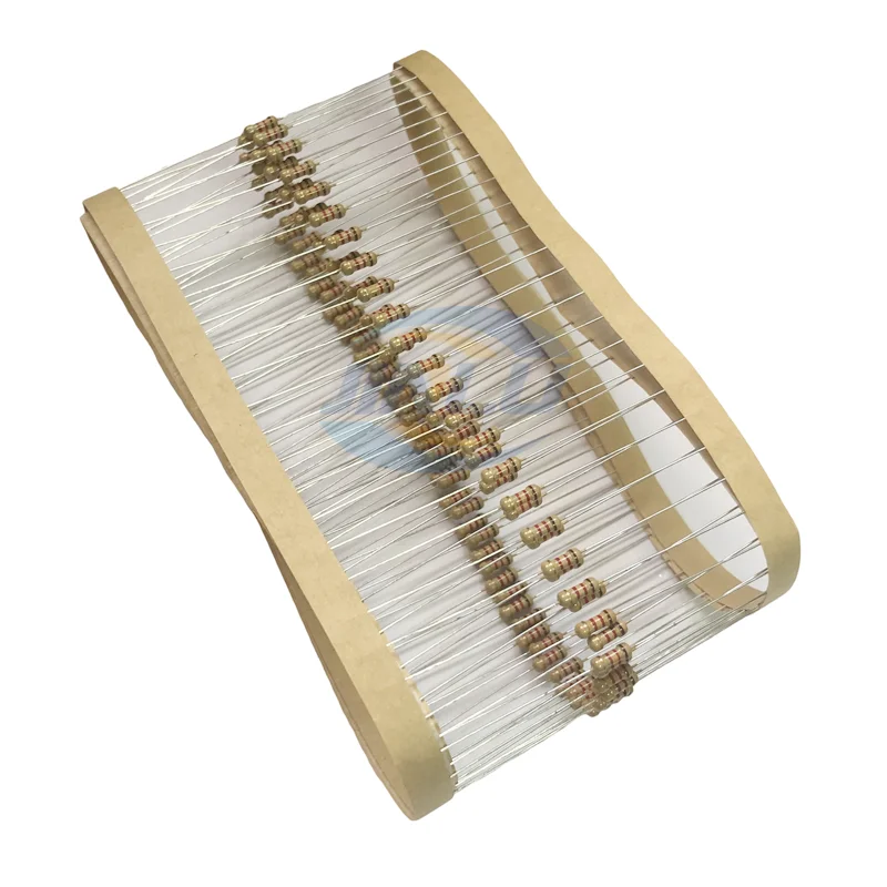 Carbon Film Resistors 100pcs 1/4W 5% 2.2R-270R 0.25W 2.2-270 Ohm R K M 0R-10M carbon film resistor