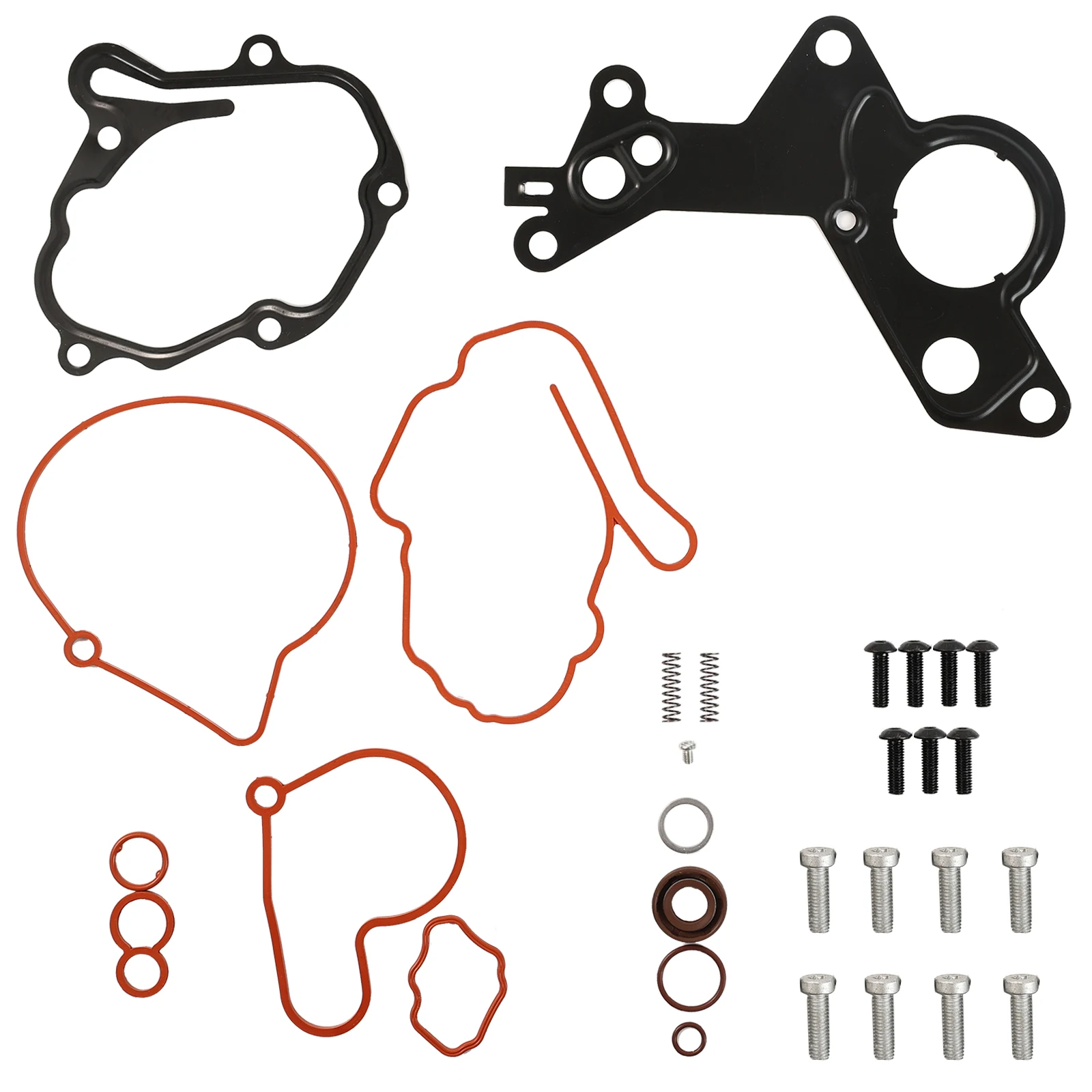 Rubber Seal Gaskets Washer Gasket Kit Engine Gasket Kit Replacement Gasket Set Vacuum Tandem Fuel Pump Gasket Seal Repair Kit 038145209A For Audi A4 A6 VW Bora Caddy Golf Passat Touran 1.9 2.0 TDI 2001-2010