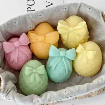 3D Bow Easter Egg Mold 1