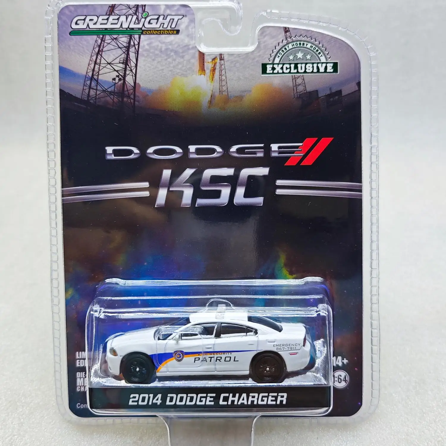 

Модель автомобиля Dodge Charger KSC из сплава металла под давлением 1:64 2014