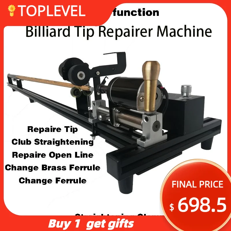 BAILI Billiard Cues Repair Tool Snooker Pool Cue Tip Repair Multi