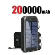 200000mAh black
