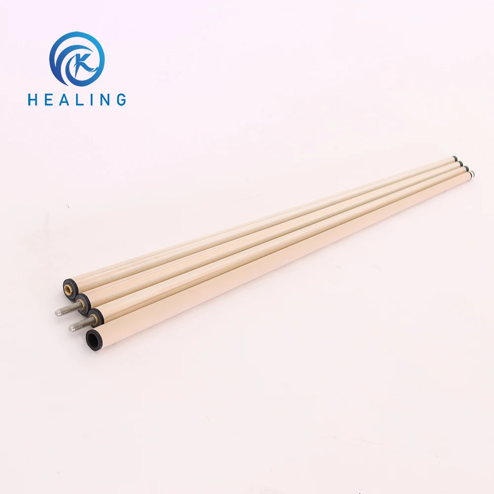 Beige Carbon Fiber Shaft Pool Cue Front Part Billiard Customized Black Technology Play/Break/Snooker Cue Shaft foam